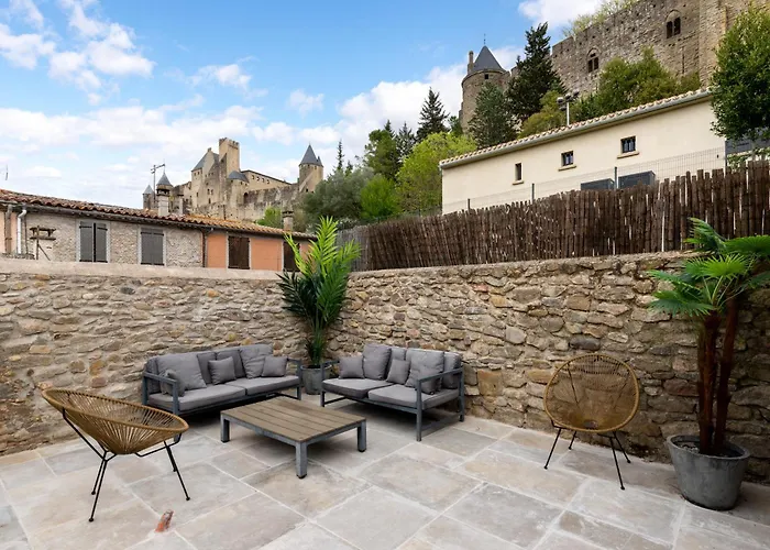 Au Pied De La Cite - Terrasse - Climatisation - Wifi Carcassonne
